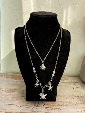 Starfish & Shell Layered Necklace